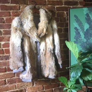 Vintage red fox fur coat 🦊